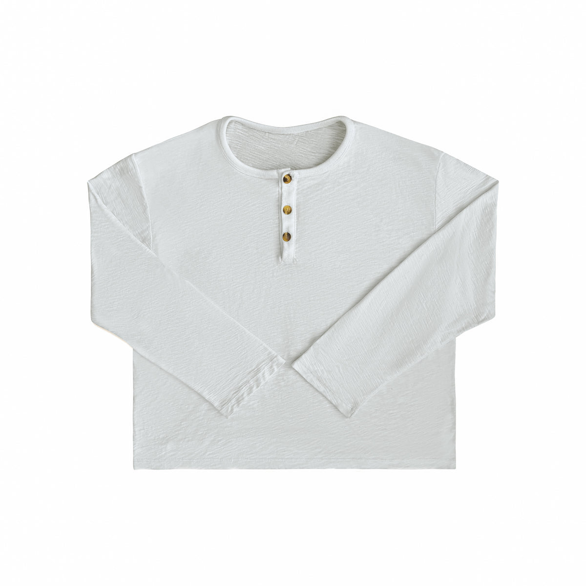 Amalfi Henley - White